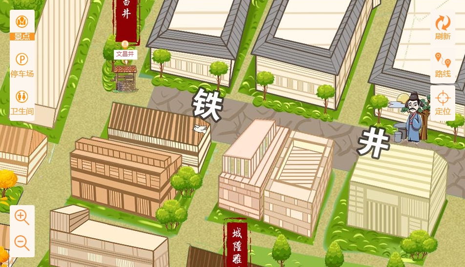 石排镇智慧景区：手绘地图与语音导览的完美融合