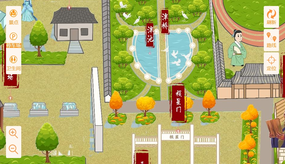 石排镇手绘地图景区语音讲解导览系统：智慧景区建设的基石